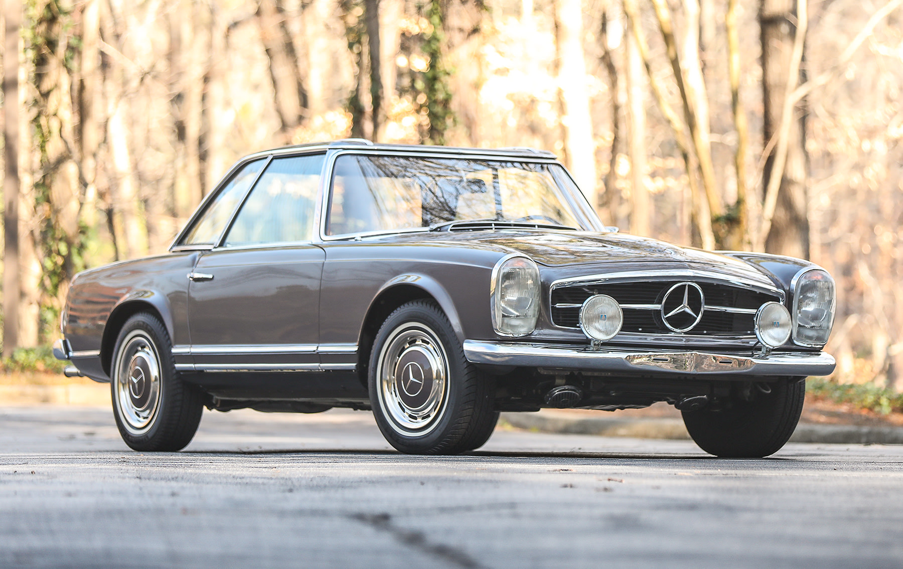 1969 Mercedes-Benz 280 SL Classic Silver | Classic Throttle Shop